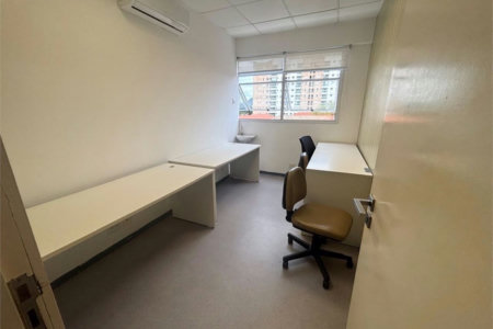 Sala Comercial para venda e locação, Estuário, Santos - SA0057.