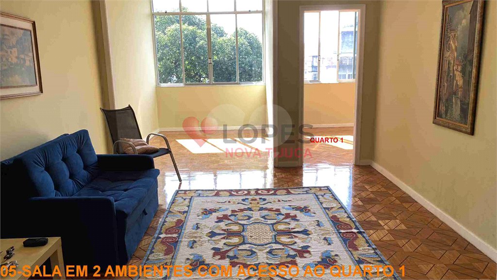 Apartamento à venda com 3 quartos, sendo 1 suíte, em Tijuca, Rio de Janeiro, RJ