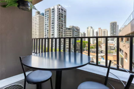 Apartamento à venda com 1 quarto em Vila Cordeiro, São Paulo, SP