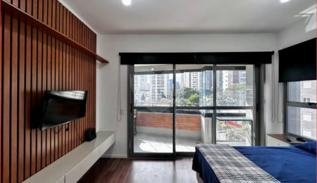 Apartamento para alugar com 1 quarto em Jardim das Acácias, São Paulo, SP