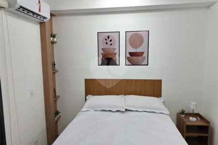 Apartamento à venda ou para alugar com 1 quarto em Alto da Boa Vista, São Paulo, SP
