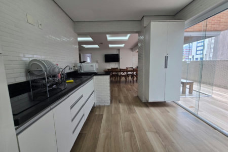 Apartamento com 1 dormitório, 45 m² - venda por R$ 670.000,00 ou aluguel por R$ 5.000,00/mês - Boqueirão - Santos/SP