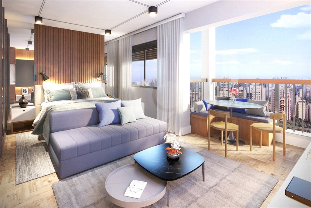 Apartamento à venda com 1 suíte em Brooklin, São Paulo, SP