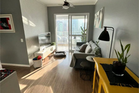 Apartamento à venda com 1 quarto em Brooklin Paulista, São Paulo, SP