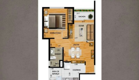 Apartamento à venda com 1 quarto em Tucuruvi, São Paulo, SP
