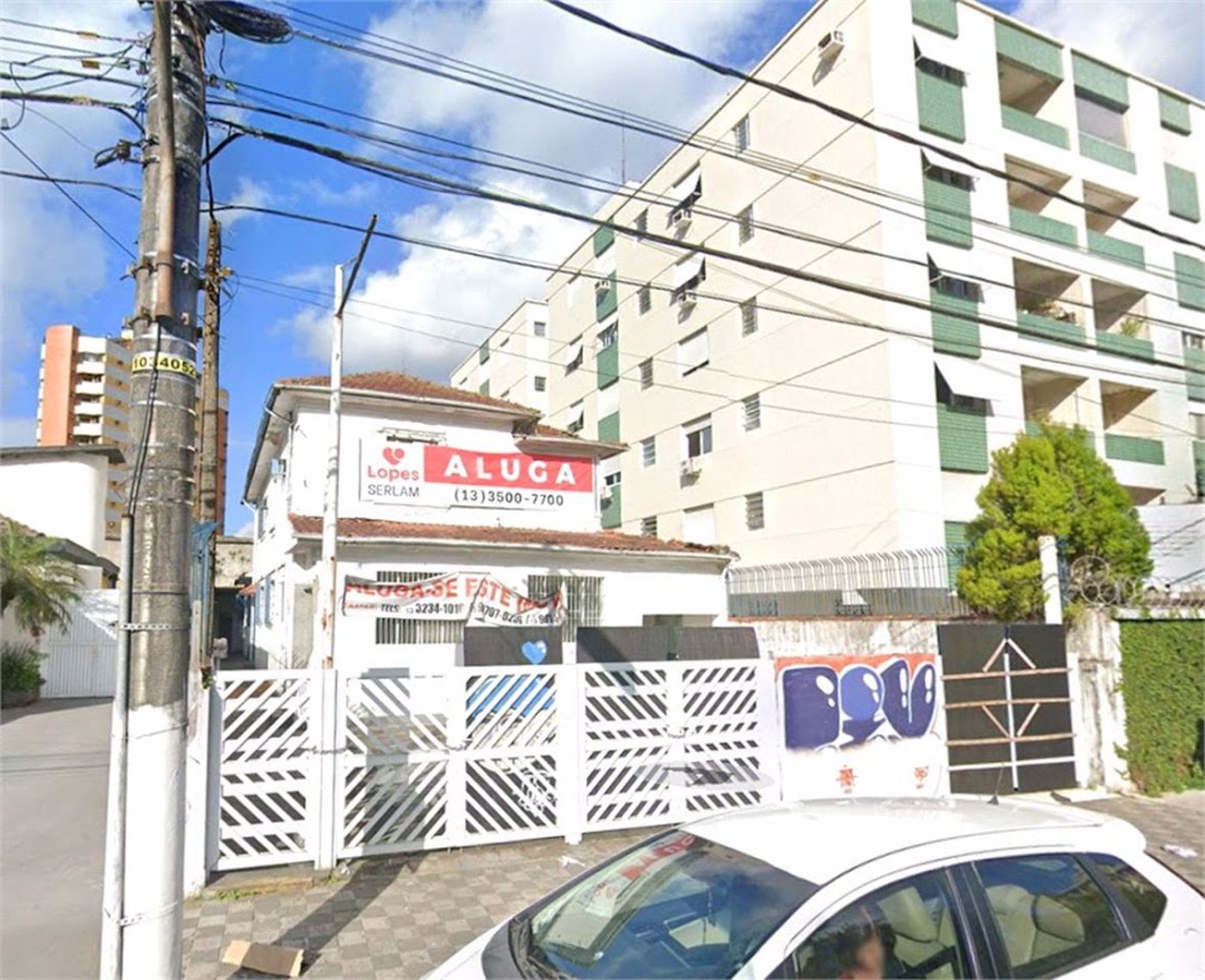 Casa Comercial para locação, Boqueirão, Santos - CA0361.