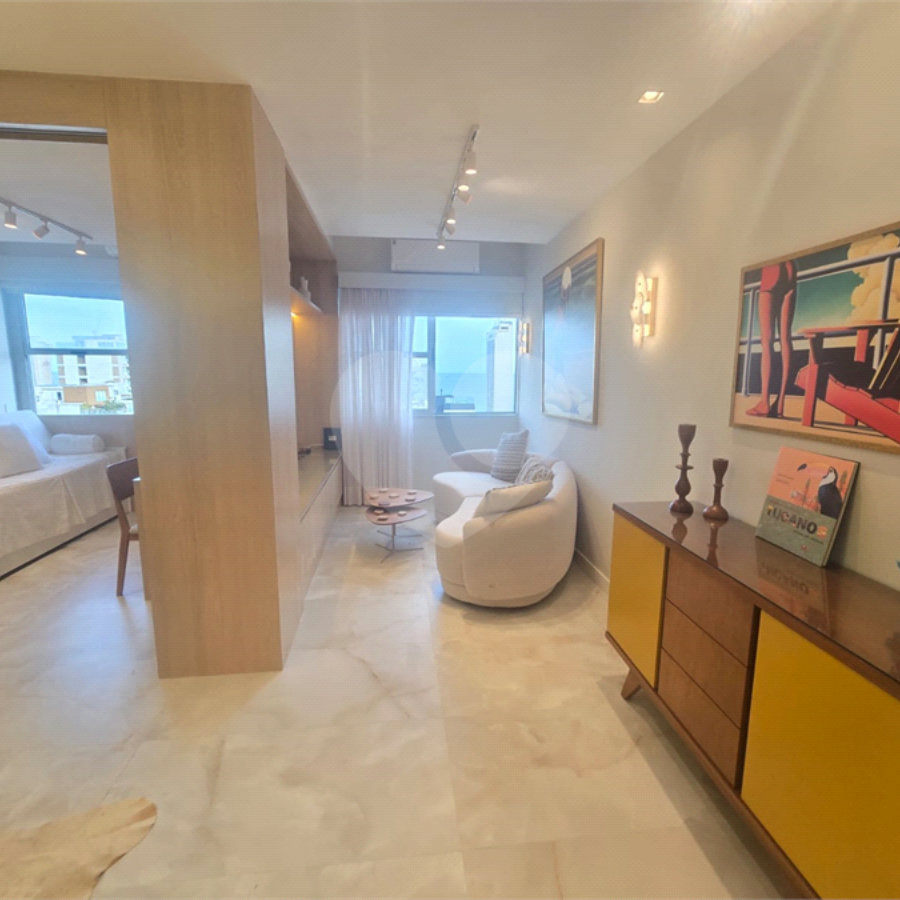 Apartamento à venda ou para alugar com 2 quartos, sendo 1 suíte, em Leblon, Rio de Janeiro, RJ