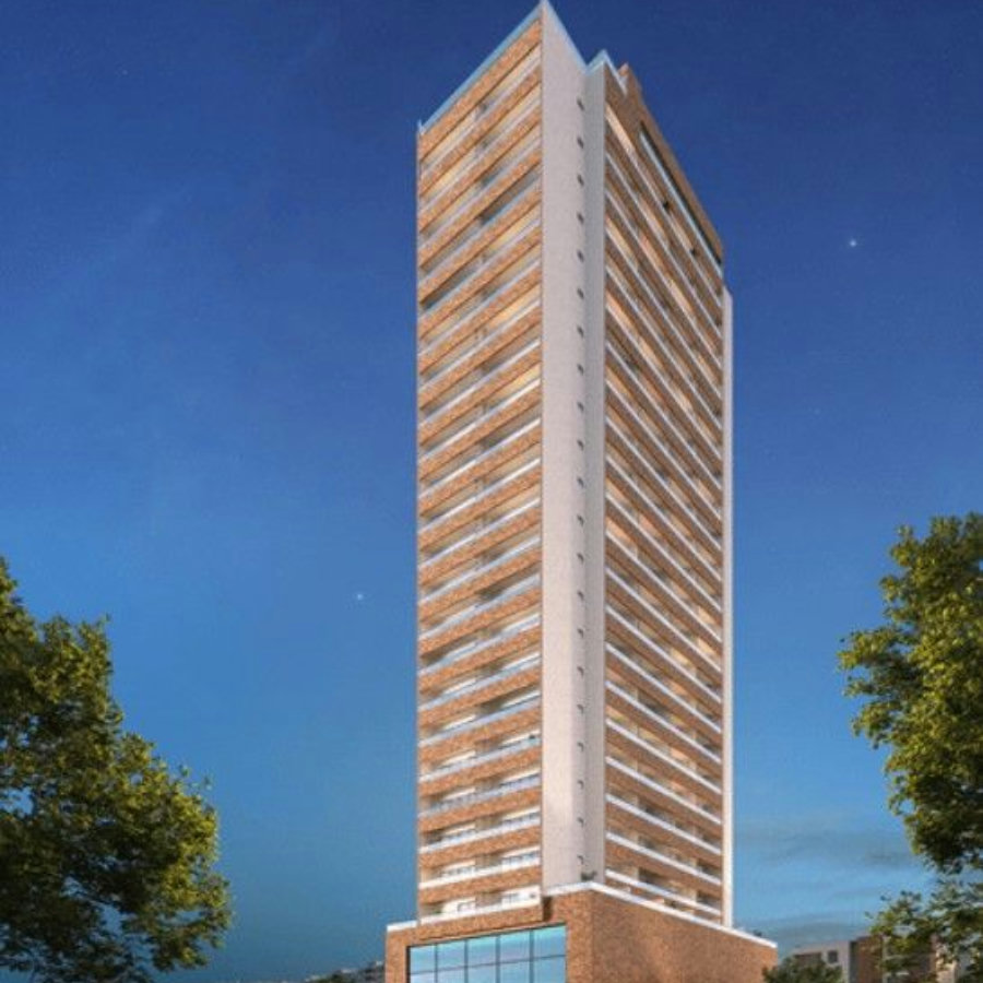 Apartamento à venda, 37 m² por R$ 368.744,00 - Centro - São Vicente/SP