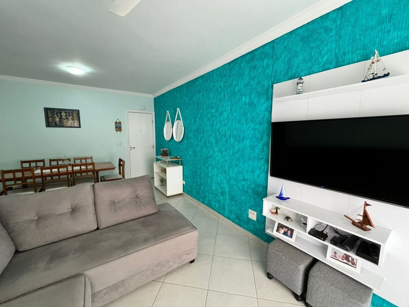 Apartamento à venda, 77 m² por R$ 480.000,00 - Jardim Las Palmas - Guarujá/SP