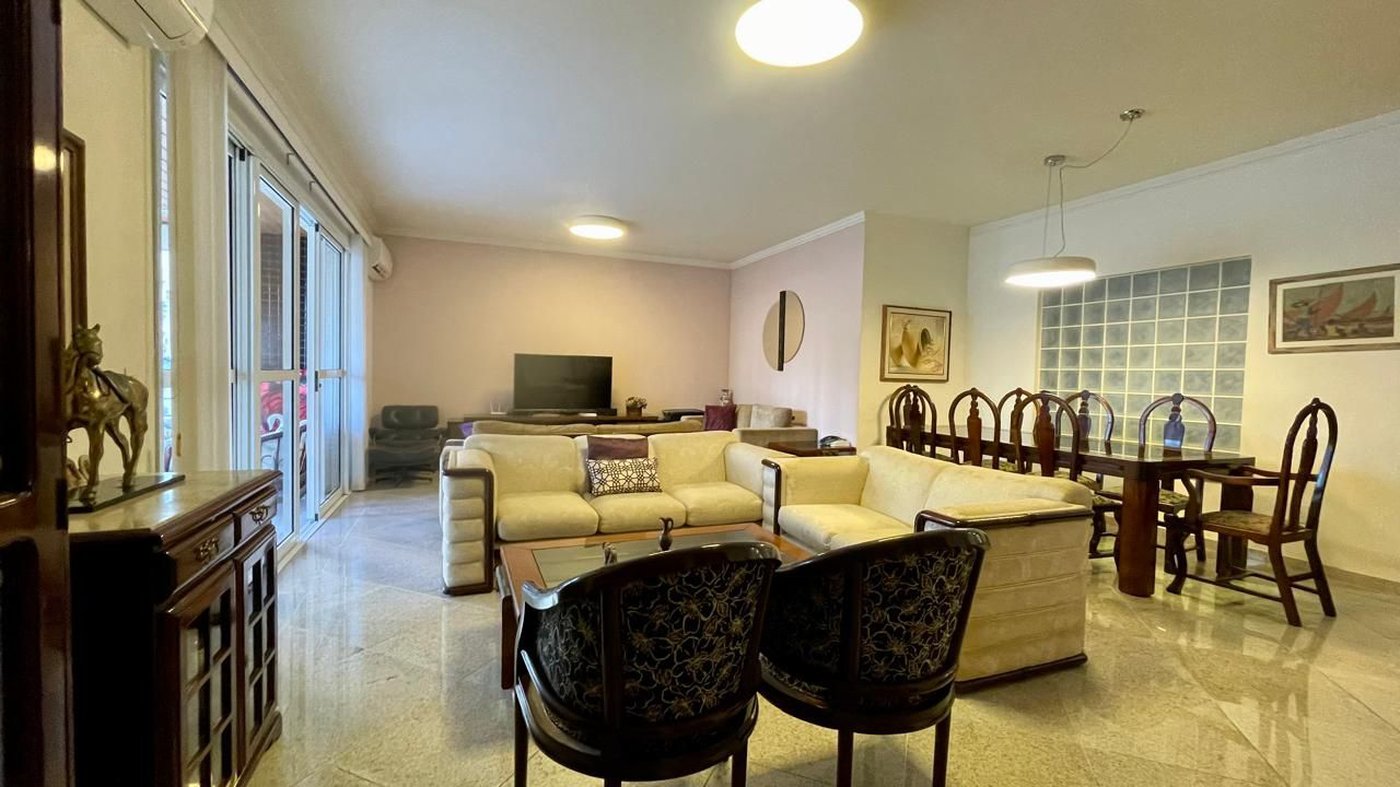 Apartamento com 4 dormitórios à venda, 217 m² por R$ 2.700.000,00 - Gonzaga - Santos/SP