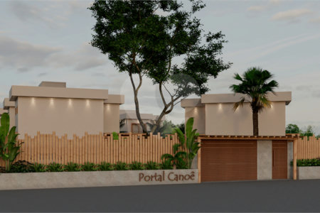Casa à venda com 1 quarto, sendo 2 suítes, no condomínio Residencial Portal Canoê, Porto Seguro - BA