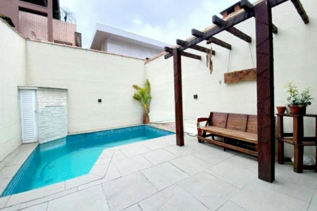 Casa com 4 dormitórios à venda, 160 m² por R$ 1.499.000,00 - Aparecida - Santos/SP