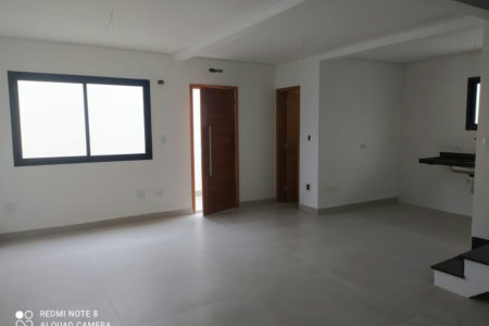 Sobrado com 3 dormitórios à venda, 107 m² por R$ 825.000,00 - Estuário - Santos/SP