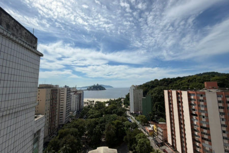 Apartamento com 1 dormitório à venda, 120 m² por R$ 350.000,00 - Centro - São Vicente/SP