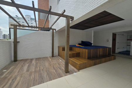 Apartamento com 1 dormitório, 45 m² - venda por R$ 670.000,00 ou aluguel por R$ 5.000,00/mês - Boqueirão - Santos/SP