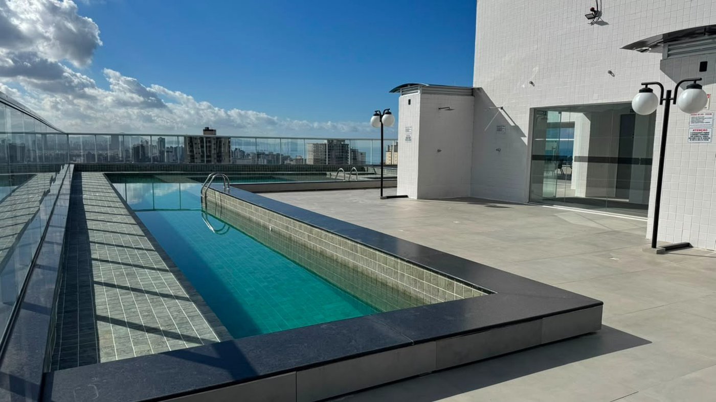 Apartamento à venda com 1 suíte em Caiçara, Praia Grande, SP