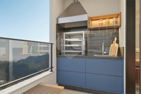 Apartamento à venda com 2 quartos, sendo 1 suíte, em Residencial Jardins da Catalunha, Atibaia, SP