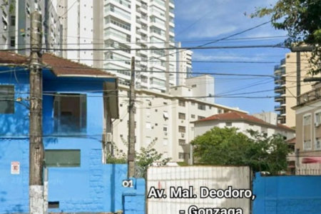 Casa com 4 dormitórios para alugar, 339 m² por R$ 44.688,51 - Gonzaga - Santos/SP
