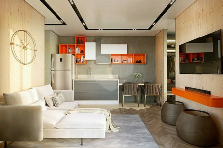 Apartamento com 28 m² na Aclimação