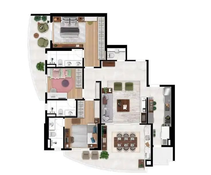 Apartamento com 3 dormitórios à venda, 163 m² por R$ 3.605.000,00 - Ponta da Praia - Santos/SP