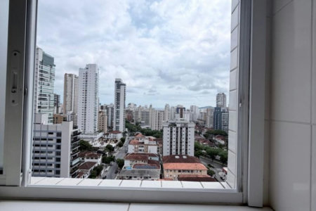 Apartamento com 2 dormitórios à venda, 53 m² por R$ 795.000,00 - Embaré - Santos/SP