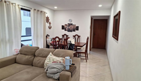 Apartamento com 2 dormitórios à venda, 82 m² por R$ 600.000,00 - Pompéia - Santos/SP