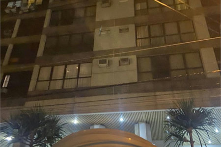 Apartamento Residencial para locação, Boqueirão, Santos - AP0808.