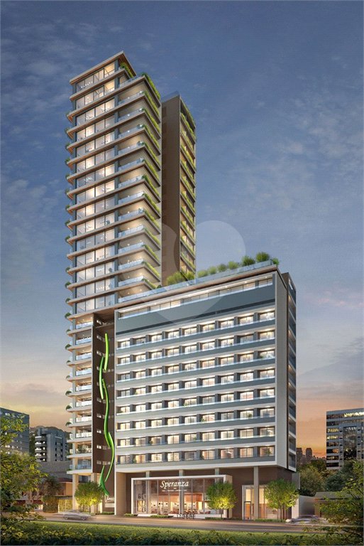 Studio à venda com 1 suíte em Indianópolis, São Paulo, SP