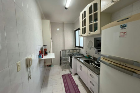 Apartamento com 1 dormitório à venda, 45 m² por R$ 280.000,00 - Jardim Três Marias - Guarujá/SP