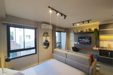 Apartamento à venda ou para alugar em Pinheiros, São Paulo, SP