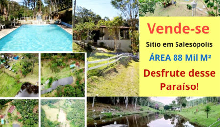 Sítio à venda com 2 quartos, sendo 1 suíte,  no Centro, Salesópolis, SP
