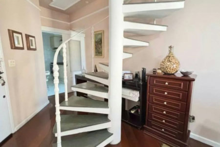 Cobertura com 1 dormitório à venda, 112 m² por R$ 921.000,00 - Pompéia - Santos/SP