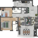 Apartamento à venda com 2 suítes em Santo Amaro, São Paulo, SP