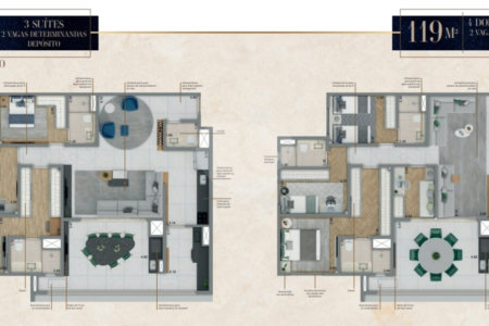 Apartamento Garden com 2 dorms, 1 vaga, amplos 131 m2 na Freguesia do Ó