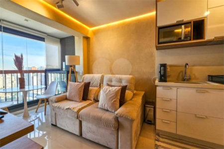 Apartamento à venda com 1 suíte em Brooklin Paulista, São Paulo, SP