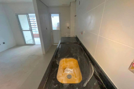 Apartamento à venda, 72 m² por R$ 810.000,00 - Encruzilhada - Santos/SP