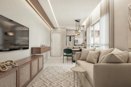 Apartamento com 1 dormitório à venda, 49 m² por R$ 584.000,00 - Aparecida - Santos/SP