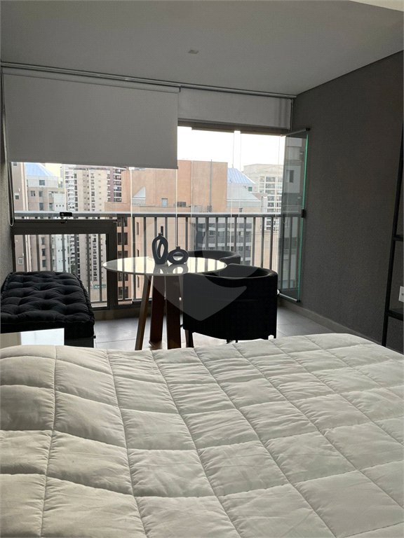 Studio à venda ou para alugar com 1 quarto em Indianópolis, São Paulo, SP