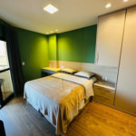Flat com 1 dormitório para alugar, 43 m² por R$ 7.500,00/mês - Boqueirão - Santos/SP