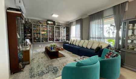 Apartamento com 3 dormitórios à venda, 189 m² por R$ 3.300.000,00 - P. Praia - Santos/SP