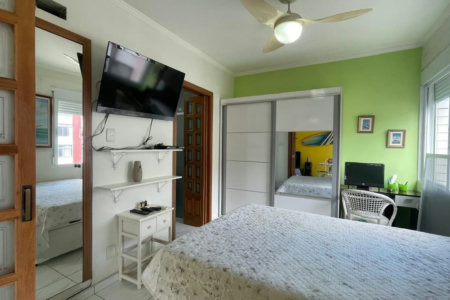 Apartamento com 1 dormitório à venda, 37 m² por R$ 390.000,00 - Boqueirão - Santos/SP