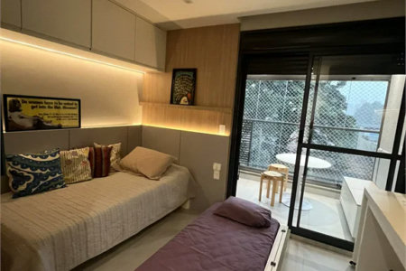 Apartamento à venda ou para alugar com 1 quarto em Pinheiros, São Paulo, SP