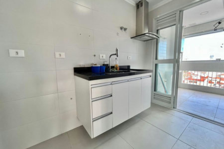 Apartamento com 2 dormitórios para alugar, 70 m² por R$ 5.900,00/mês - Boqueirão - Santos/SP