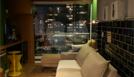 Apartamento à venda com 1 quarto em Cidade Monções, São Paulo, SP