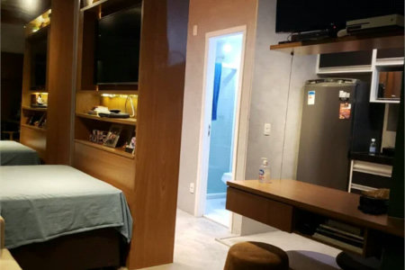 Apartamento à venda com 1 quarto em Cidade Monções, São Paulo, SP
