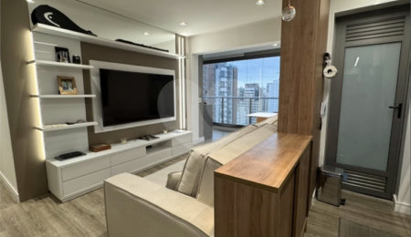 Apartamento para alugar com 2 quartos, sendo 1 suíte,  em Indianópolis, São Paulo, SP
