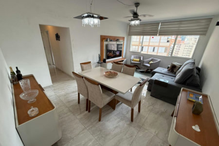 Apartamento à venda, 109 m² por R$ 775.000,00 - José Menino - Santos/SP