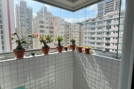 Apartamento com 3 dormitórios à venda, 82 m² por R$ 990.000,00 - José Menino - Santos/SP