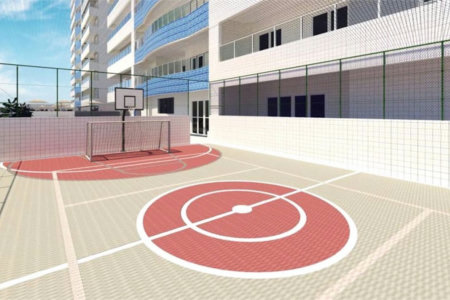 Apartamento Residencial à venda, Vila Assunção, Praia Grande - AP0363.
