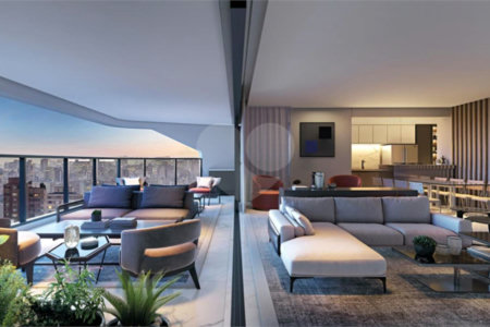 Apartamento à venda com 4 suítes em Vila São Francisco (zona Sul), São Paulo, SP
